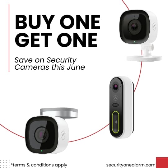 Buy one get one promo for security Cameras